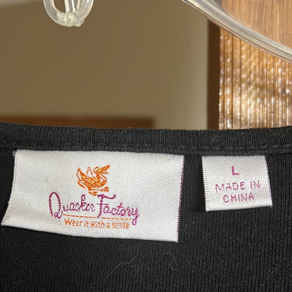 Quacker Factory Top Size Large - Picture 2 of 10